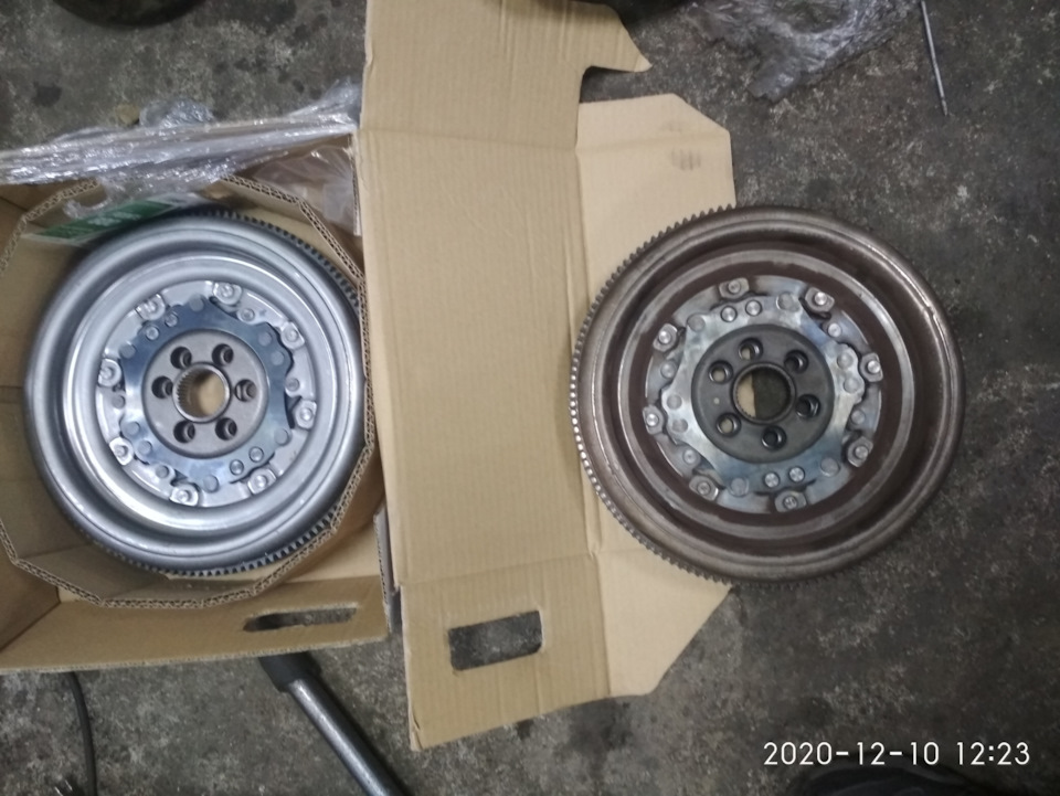 Заміна Маховика + Олія в Dsg6 5