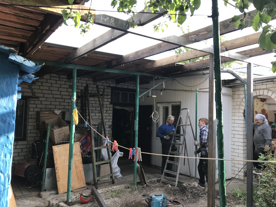 Побудова гаража частина 2 1