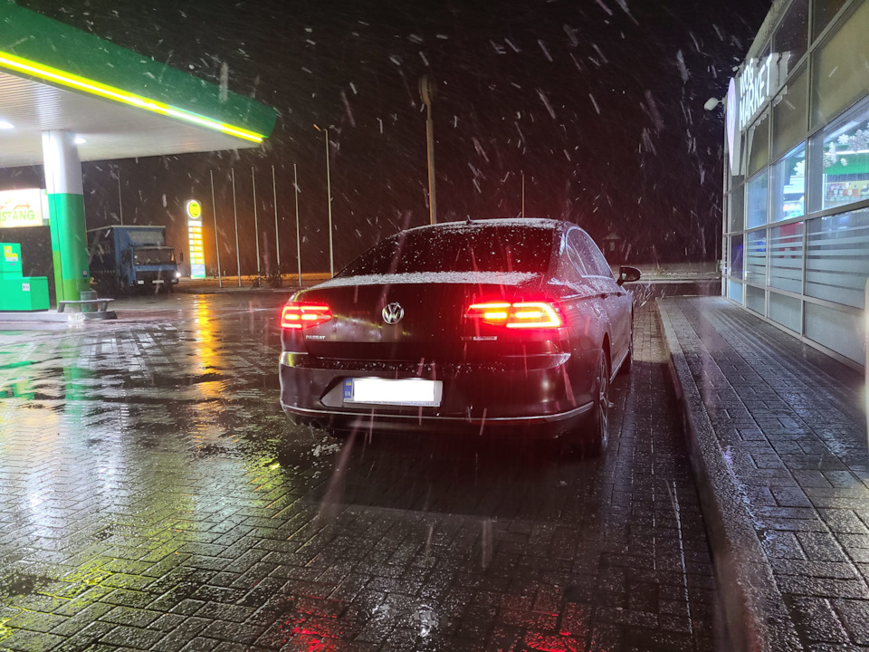 Перший сніг у Херсоні 1
