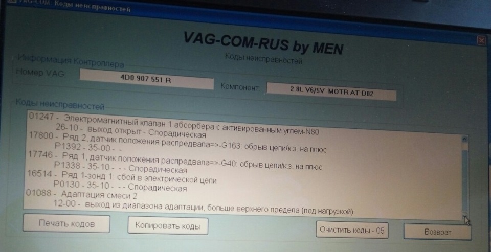 Запис двадцять перший, помилковий. 1