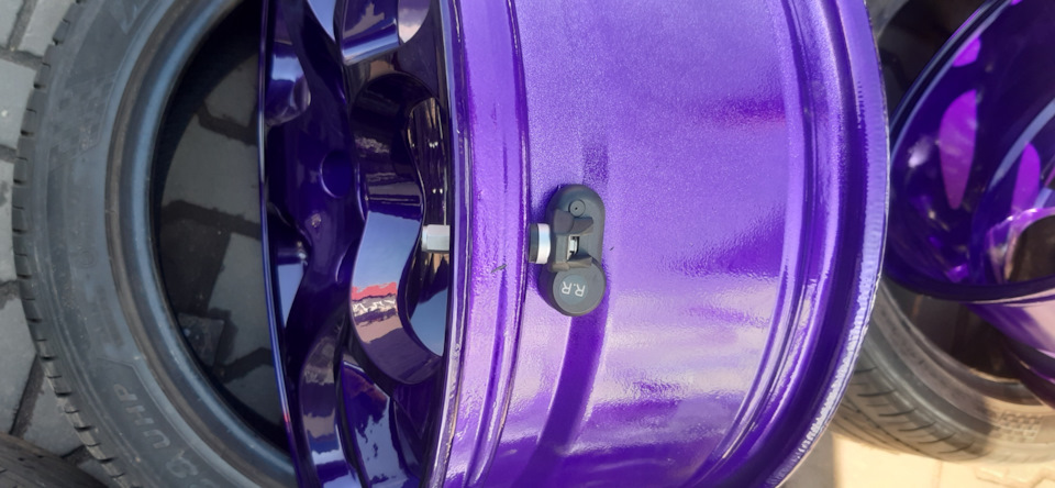 Встановлення літніх коліс та TPMS 5