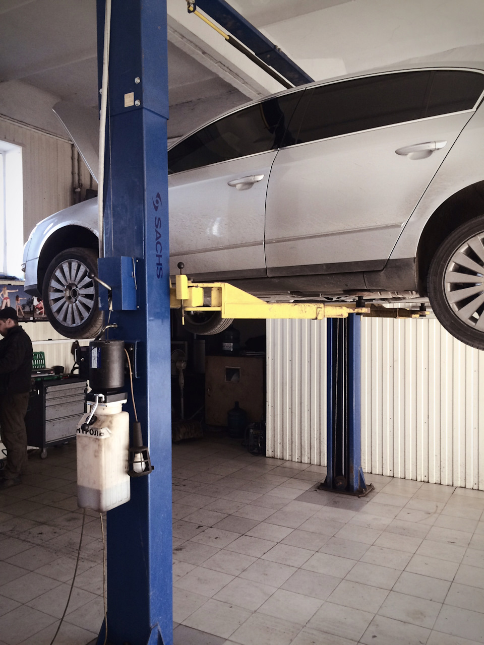 Підтяжка рульової рейки VW b6 2