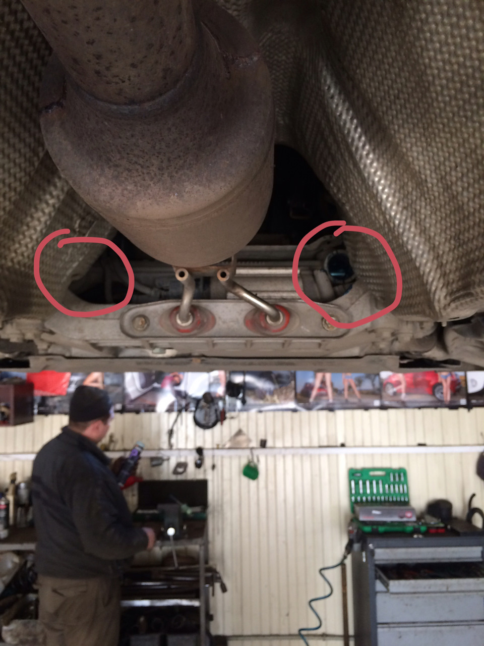 Підтяжка рульової рейки VW b6 4