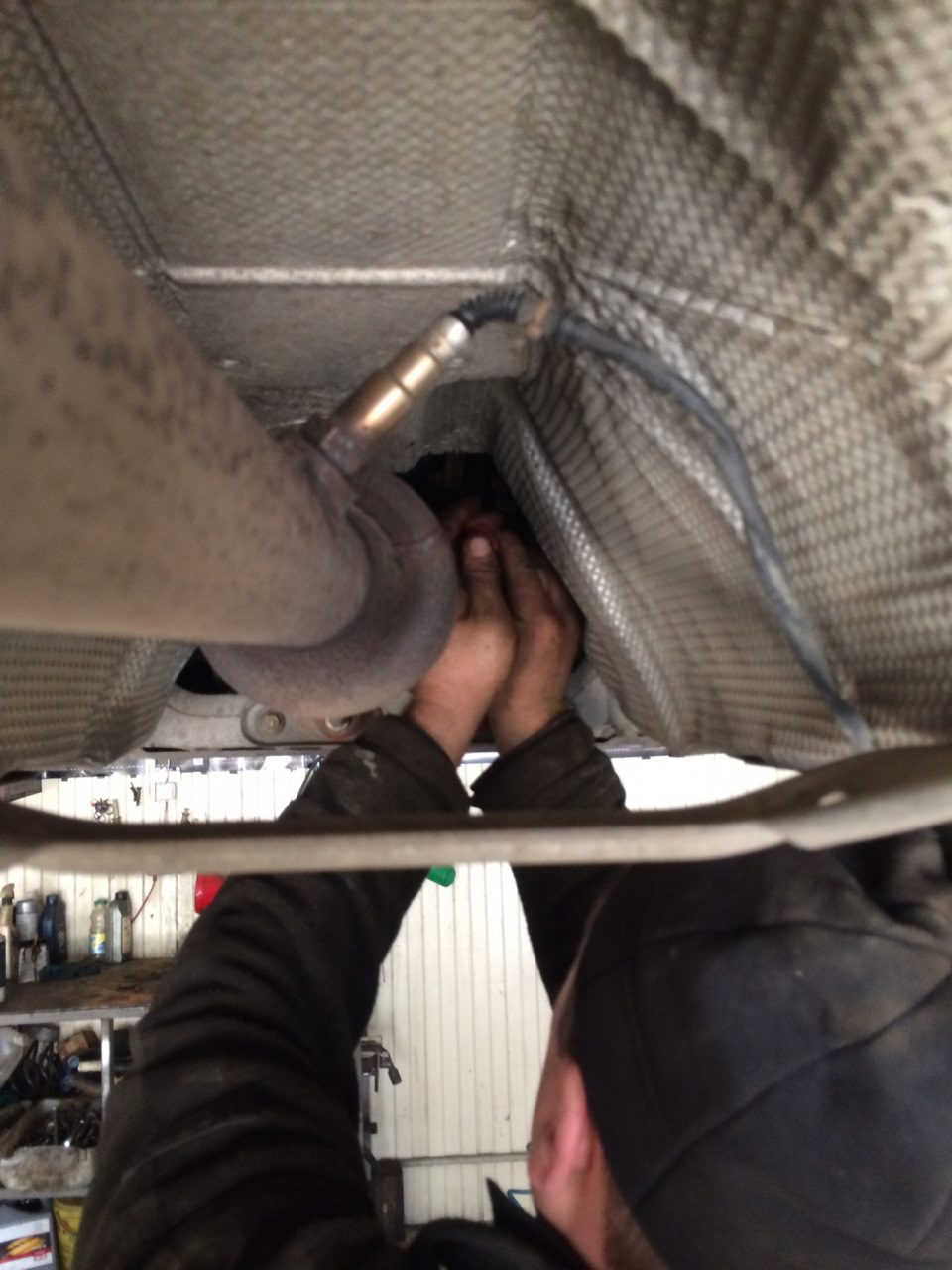 Підтяжка рульової рейки VW b6 3