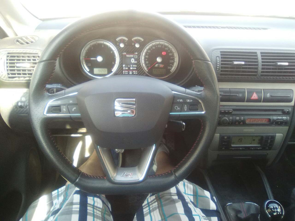 #14 Панель приладів. Seat Leon. 3D ColorMFD_7.0 by Alf&Diaz :) 1