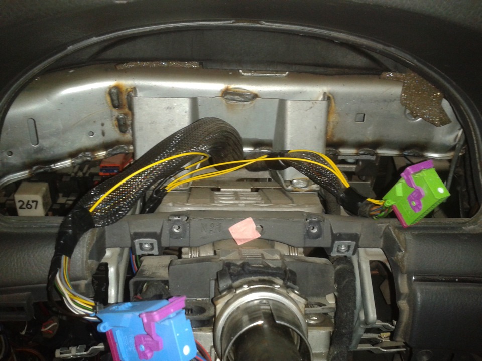 #2 Панель приладів. Установка FullFIS від Passat W8 4