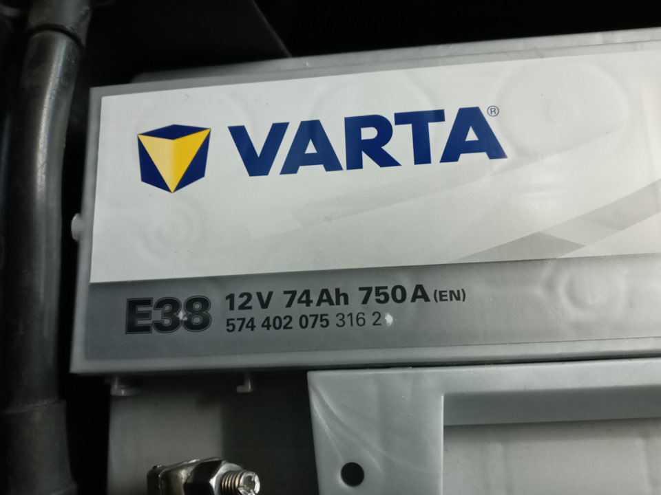 Нова АКБ VARTA 74AH 750A 3