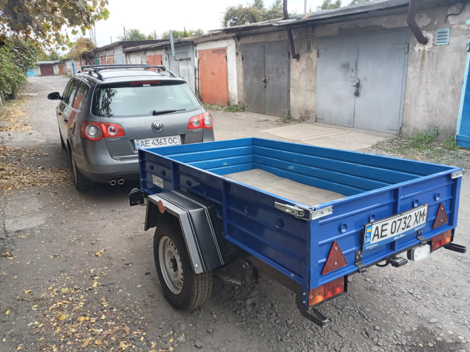 Перше використання причепа. +3м 1