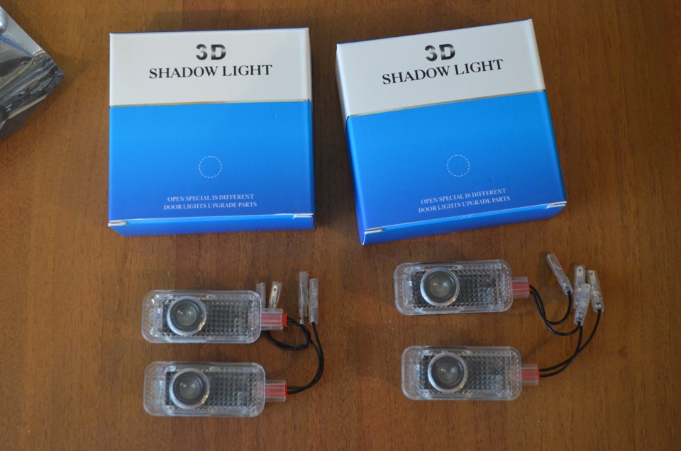 #5 LED підсвічування дверей з проекцією логотипу VW 3