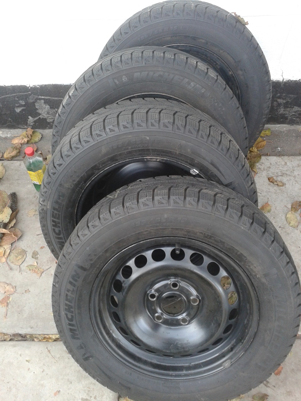 Моя зима Michelin Latitude X-Ice XI2 195/65 R15. 2