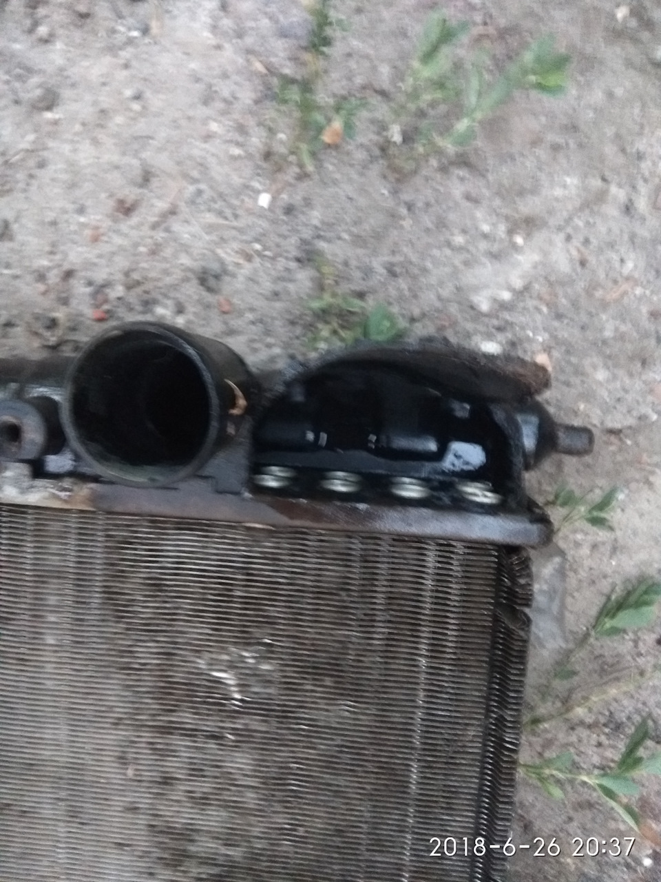 Порвало радіатор 2