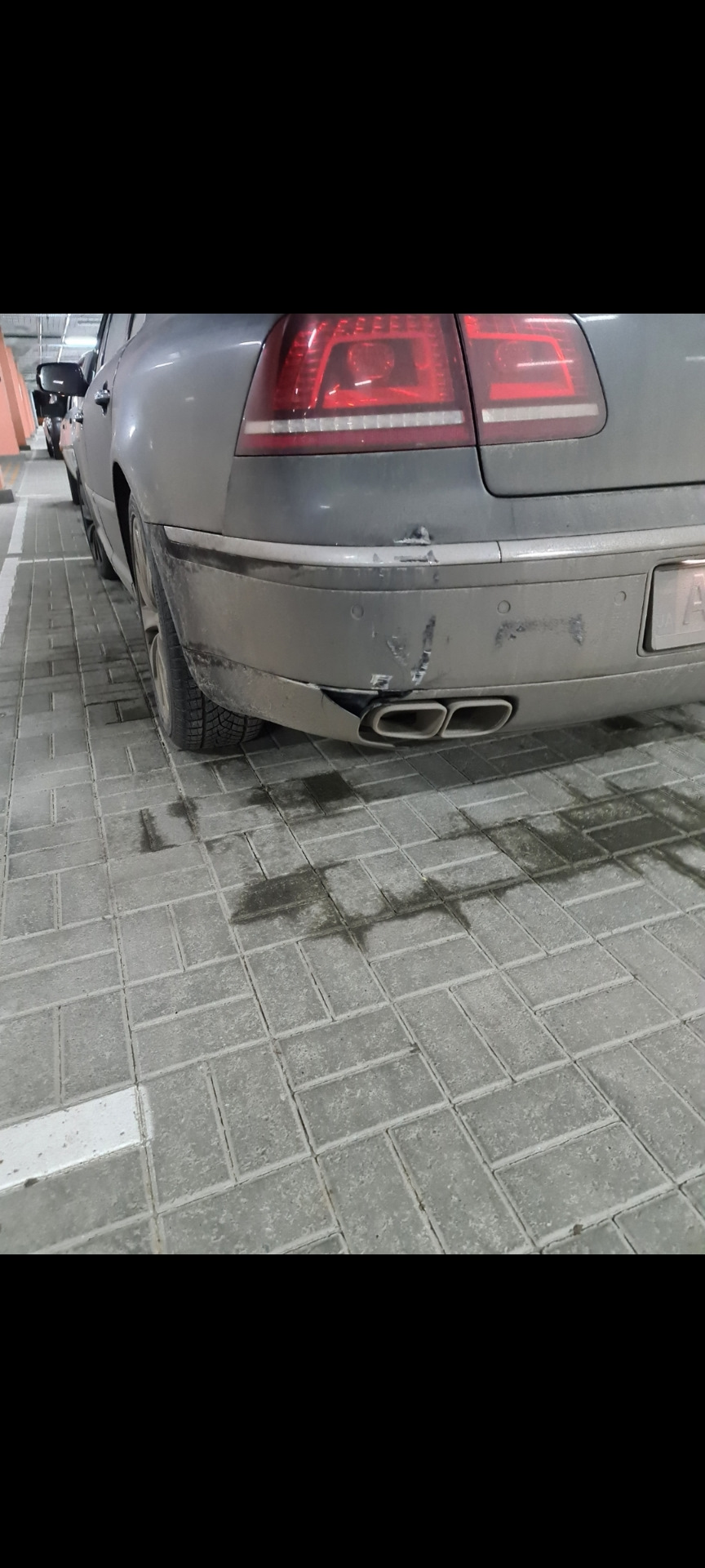 Неприємність із заднім бампером чи не буває худа без добра😉 2