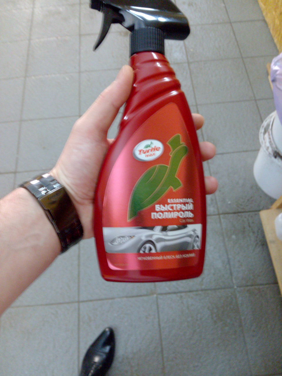 Швидкий поліроль Turtle wax 1