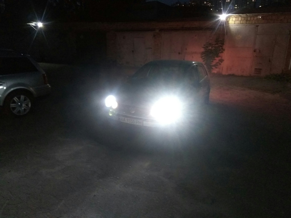 Установили LED лампочки 3