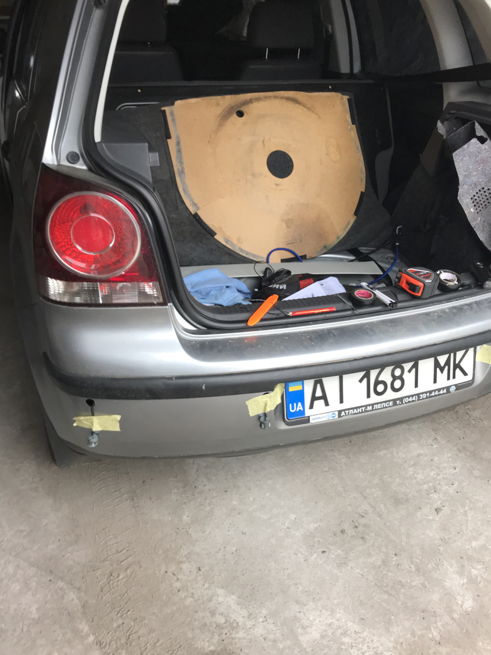 Встановив парктронік 3
