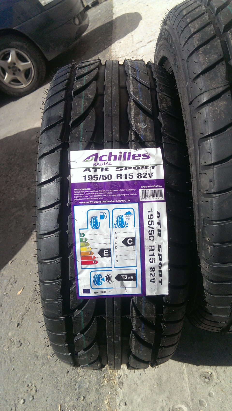 04.2015 перевзуття BBS в Ahilles ATR Sport 195х50 r15 3