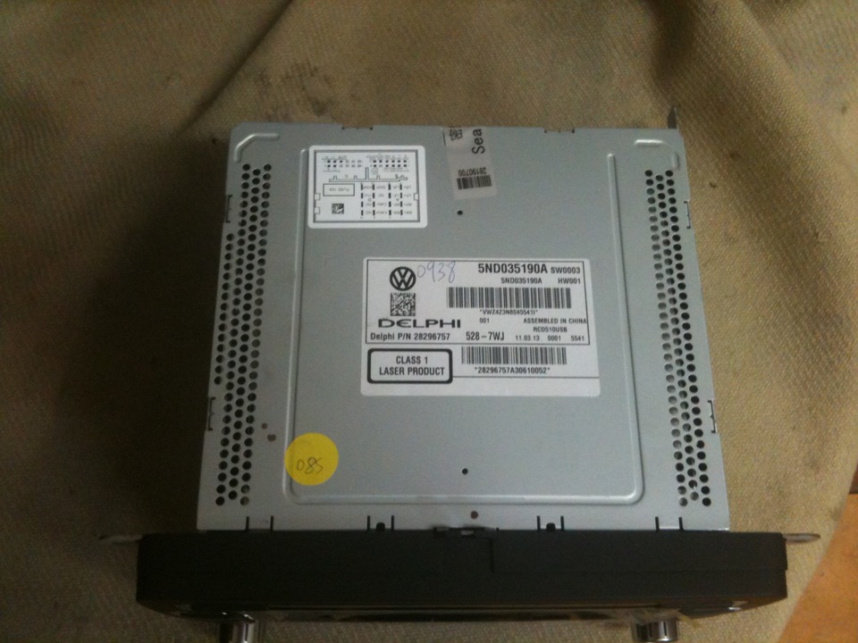 Продам штатне Г.У. VW RCD-510 Україна! 2
