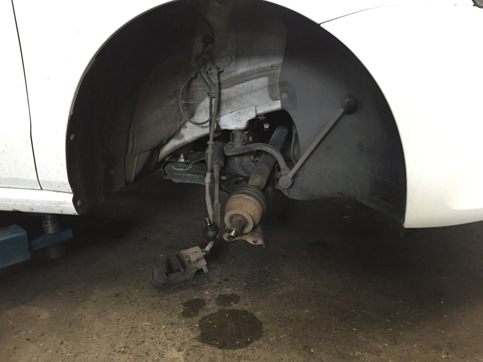 Встановлення Bilstein b6 + євро пружини 3