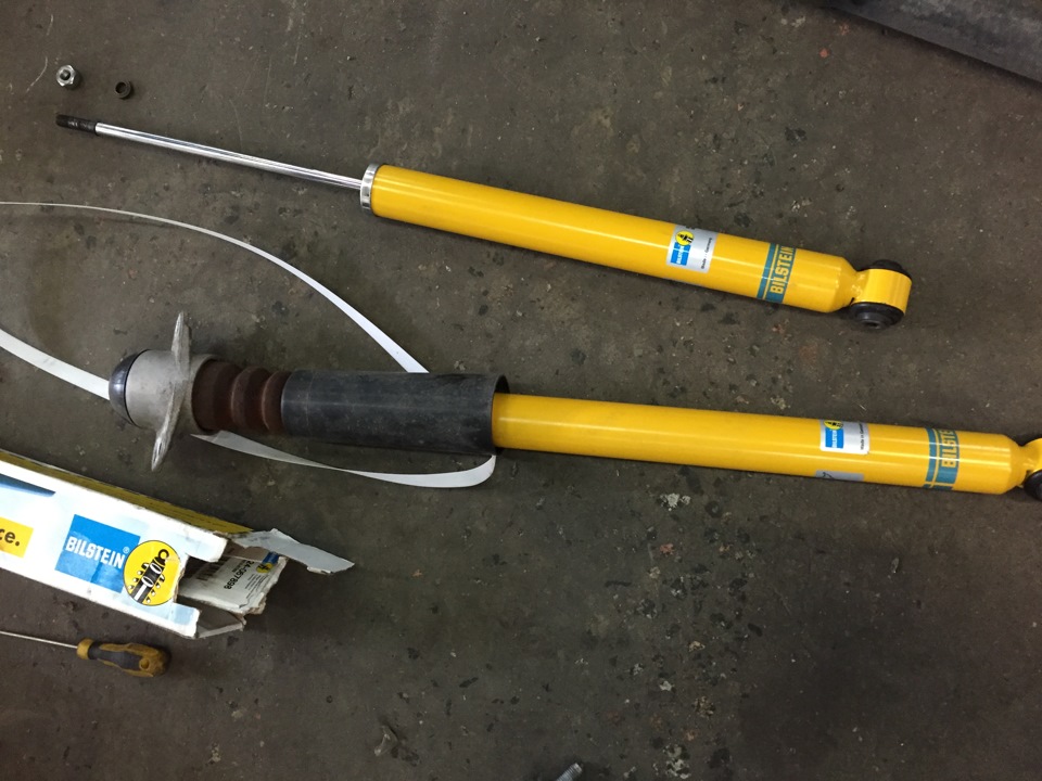 Встановлення Bilstein b6 + євро пружини 1
