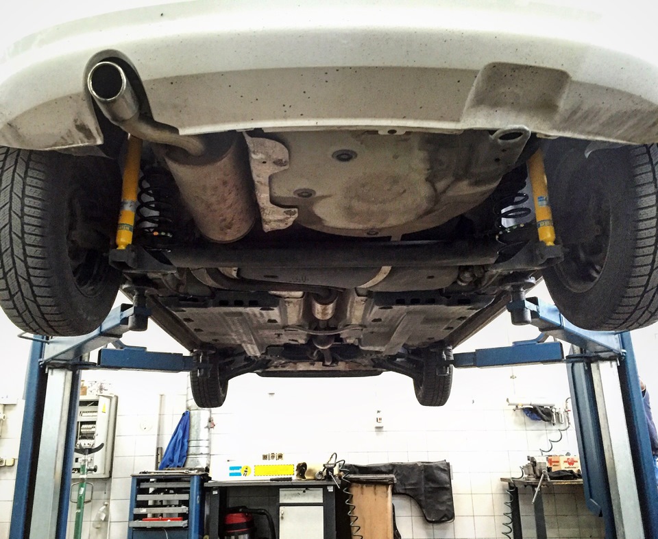 Встановлення Bilstein b6 + євро пружини 2