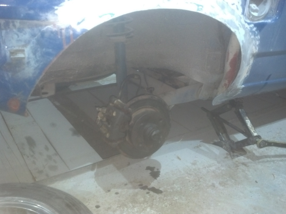 ЗДТ Passat B4 на Polo 86c 3