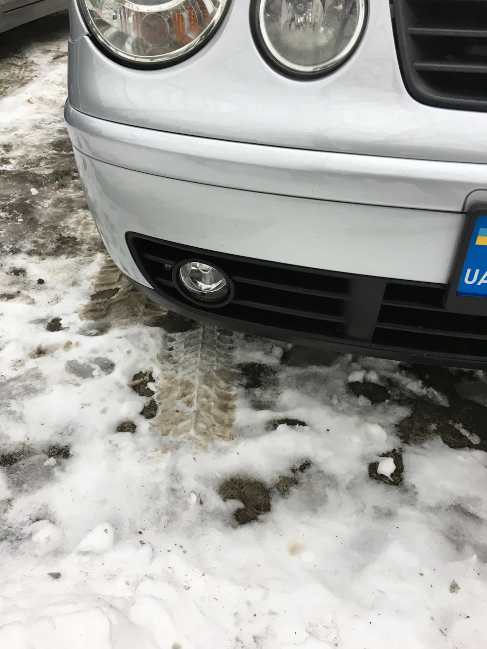 Туманки в передній бампер
