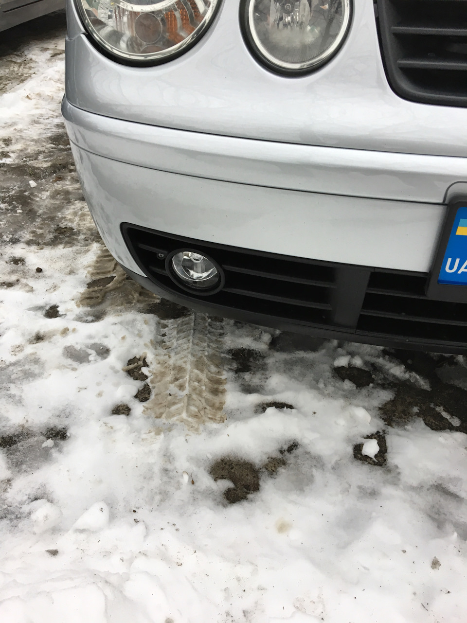 Туманки в передній бампер 1
