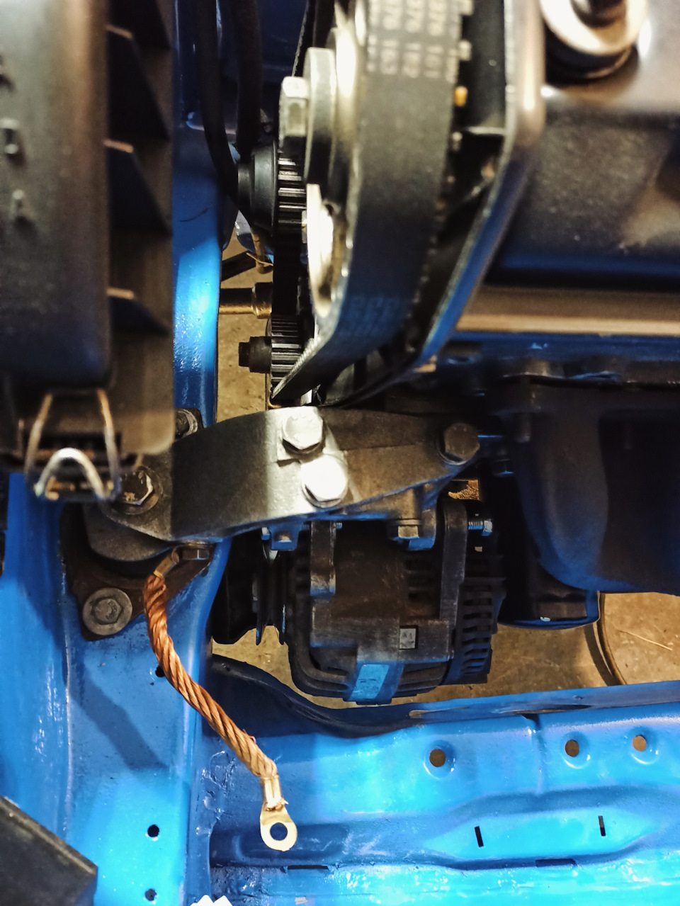 Генератор 90А в Polo 2