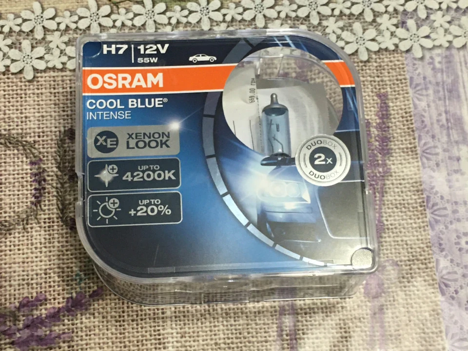 Нехай буде світло! Лампа H7 OSRAM COOL BLUE INTENSE 12V, 55W
