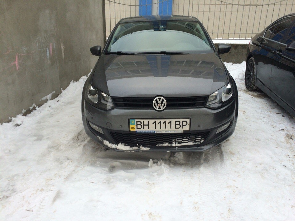 Встановлені фари gti 1