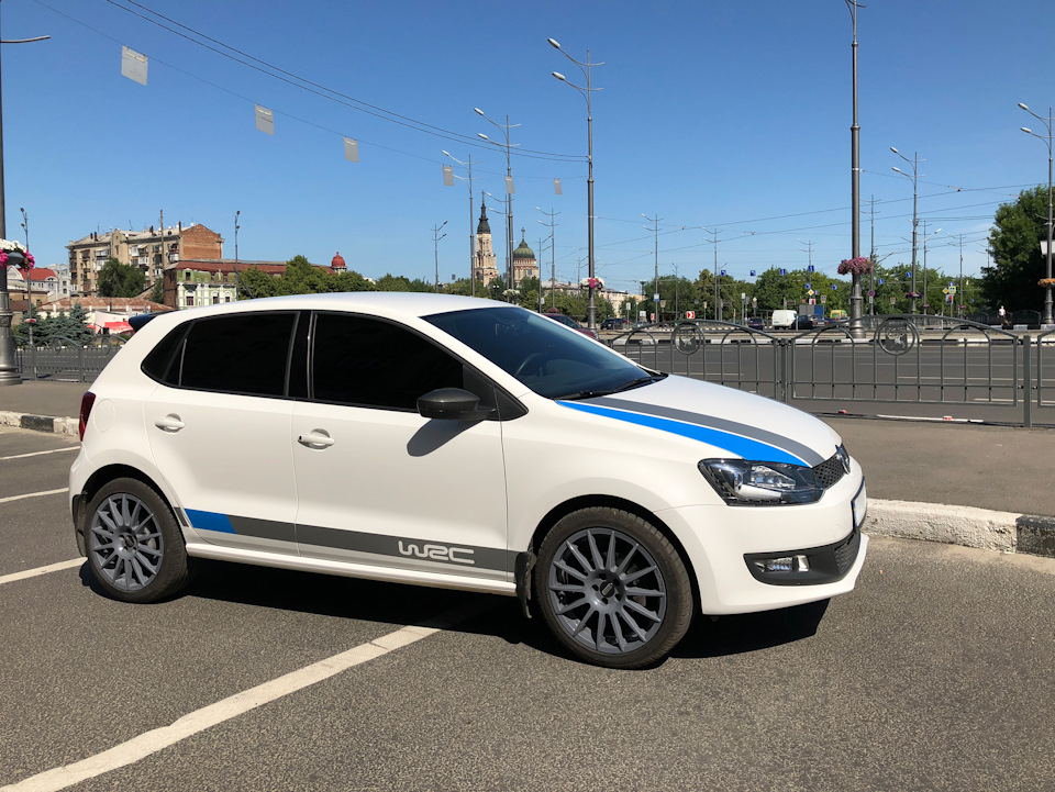 Наліпки VW Polo WRC 3