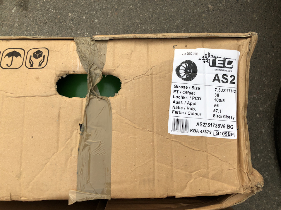 Нові тапки BBS ASA TEC AS2 R17 та гума Continental SportContact 2 215/45/R17 2