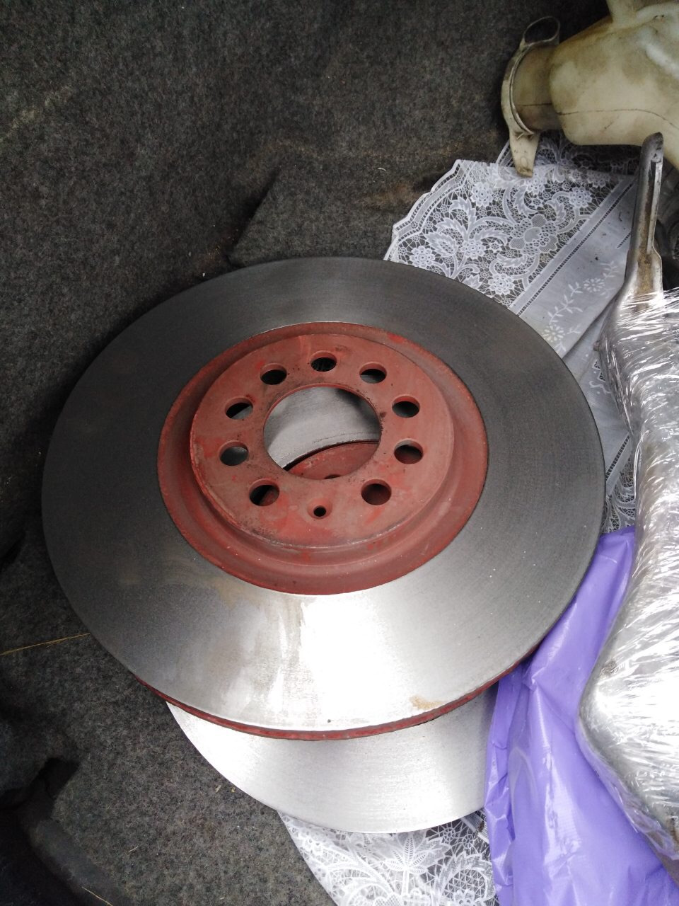 Swap Гальмівної системи перед 312mm зад 256mm від Oktavia RS 2