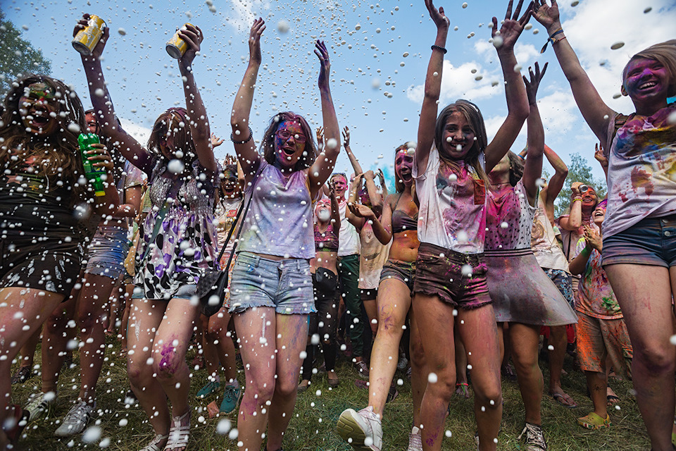 #COLORFESTUA — Фестиваль фарб Холі Київ 25.06.2016 1