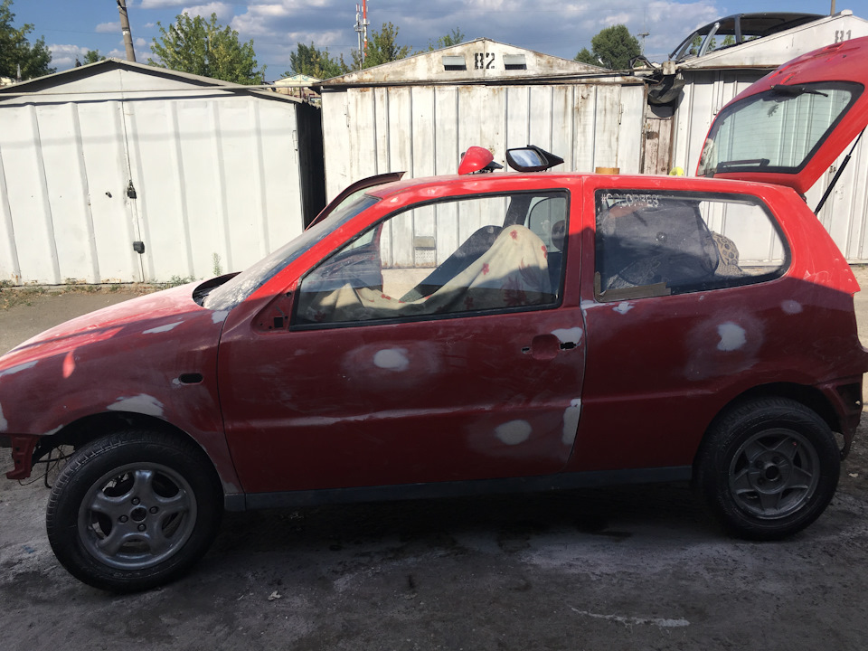 Повне фарбування VW POLO частина 2 1