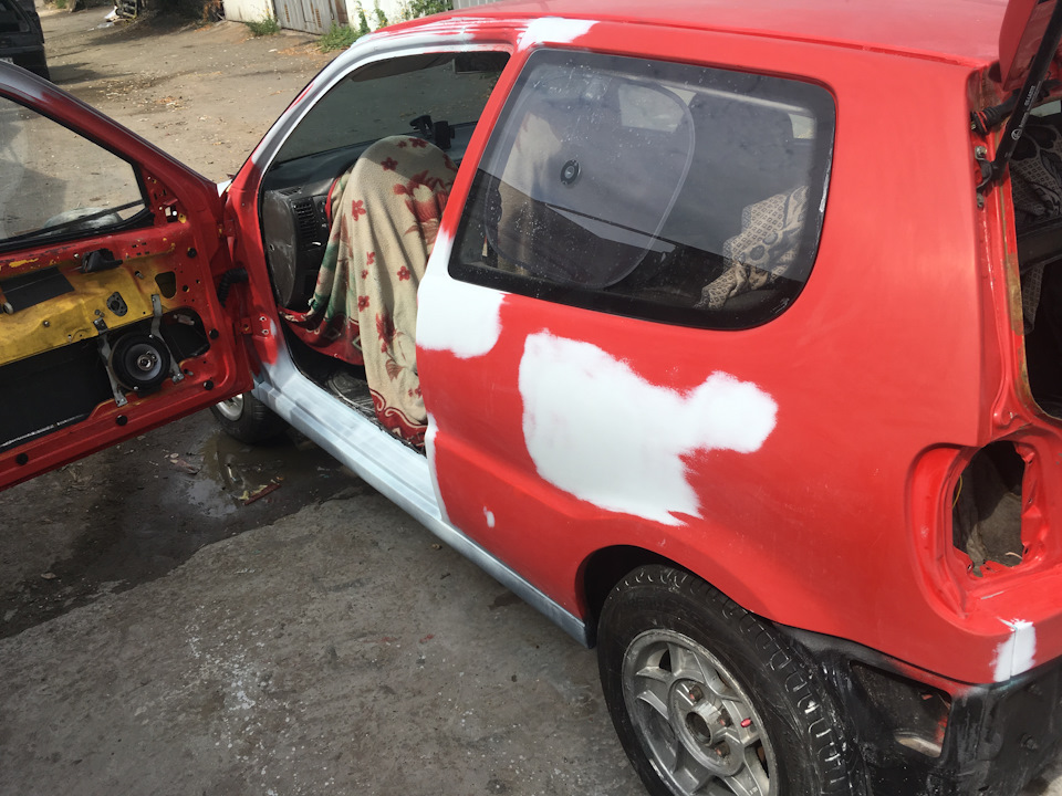 Повне фарбування VW POLO частина 3 3