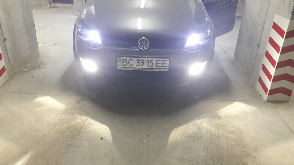 Встановлення led у передні ПТФ. 2