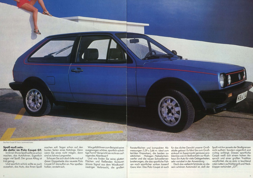 vw polo coupe 2
