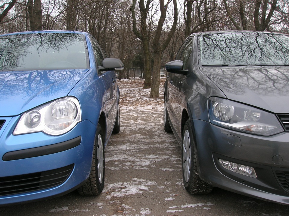 Зовнішнє порівняння Polo Mk4F та Polo Mk5… 3