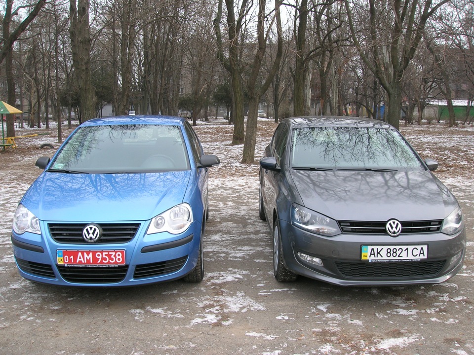 Зовнішнє порівняння Polo Mk4F та Polo Mk5… 1
