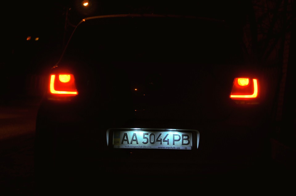 Заміна підсвічування номера. 3