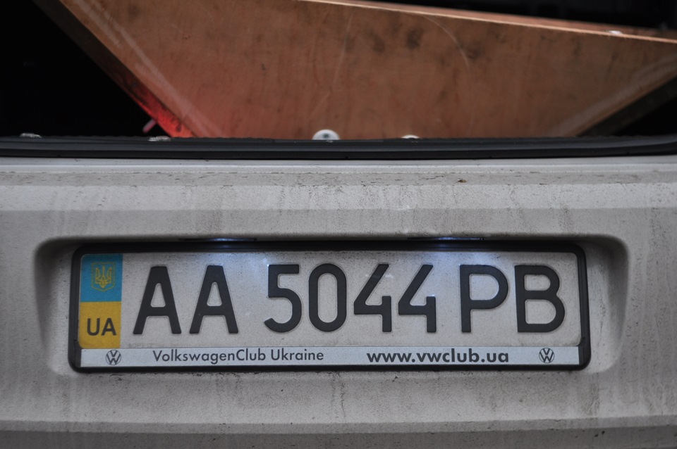 Заміна підсвічування номера. 2