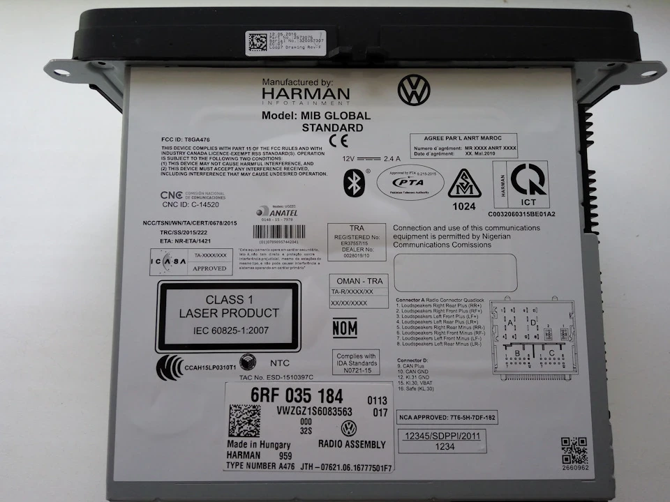 RCD 230G неправильна робота на поло хетчбек. (несправність знайдена)