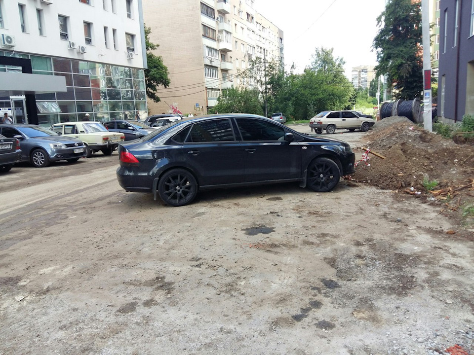 17 диски Spaider від octavia RS на Polo поло 4
