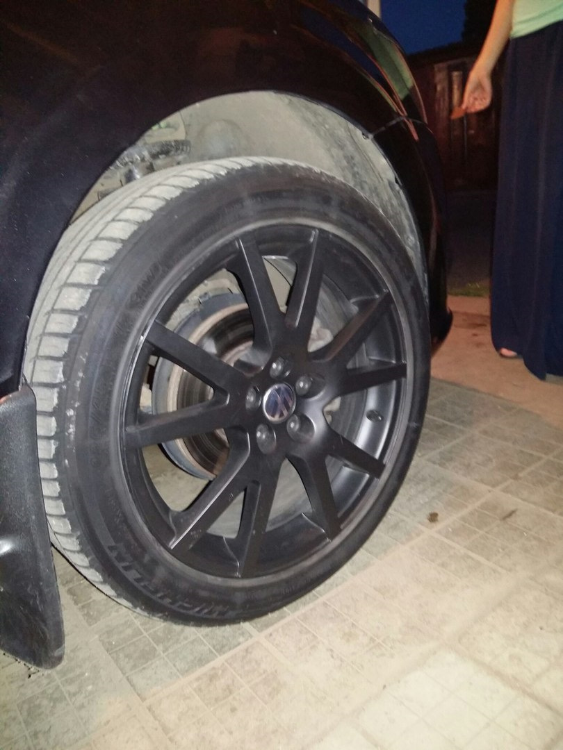 17 диски Spaider від octavia RS на Polo поло 1