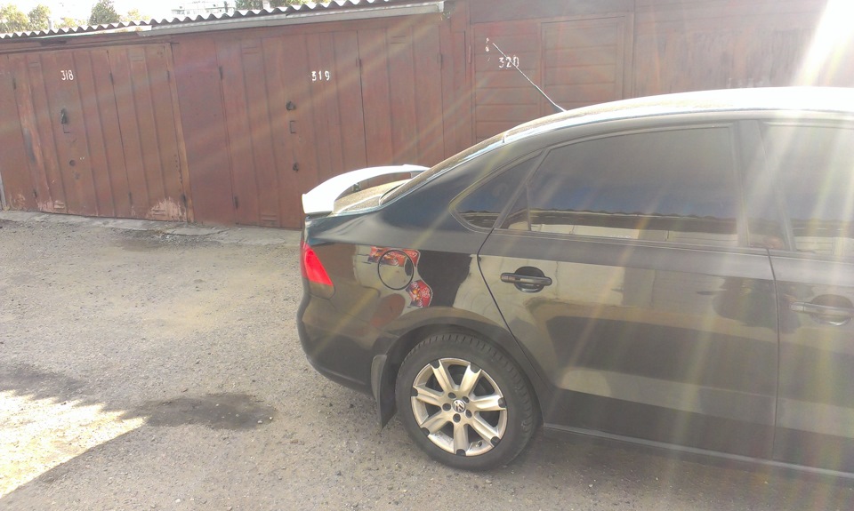 Прикупив Спойлер на Поло від Октавії А5 RS 4