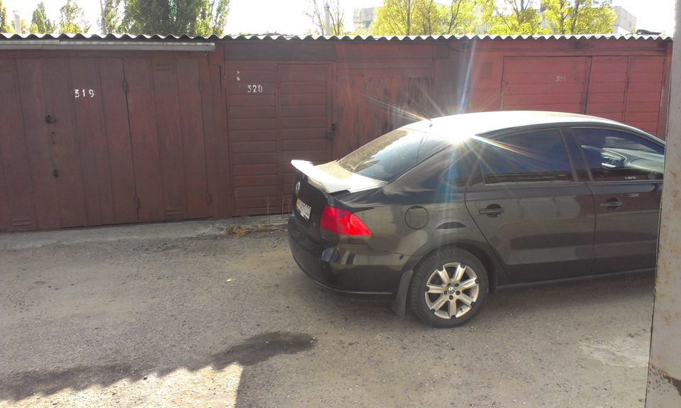 Прикупив Спойлер на Поло від Октавії А5 RS 5