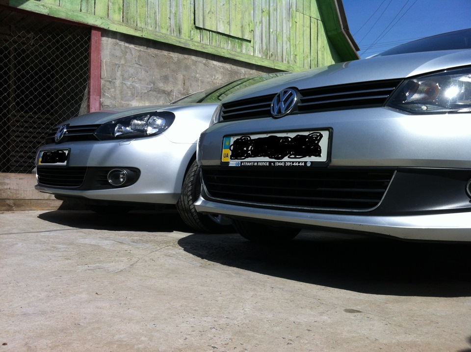 Polo Sedan vs Golf VI 5