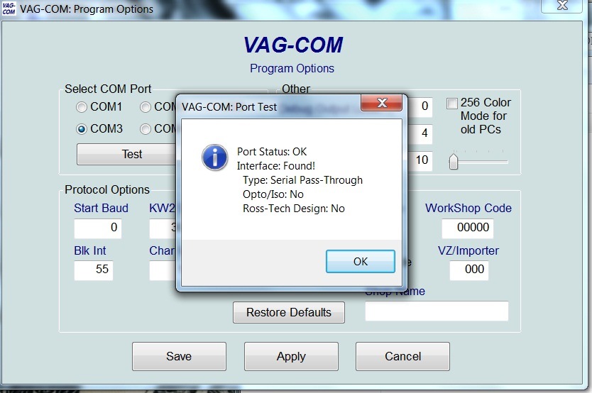 ХЕЛП! не працює KKL VAG-com for 409.1 4