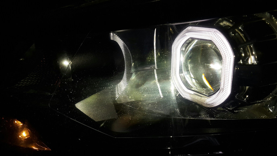 HeadLight upgrade за 100$ або Бі-лінзи в штатну оптику Polo V своїми руками 3